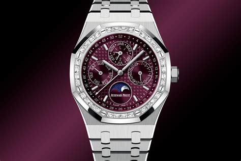 audemars piguet purple dial|ap royal oak amethyst bezel.